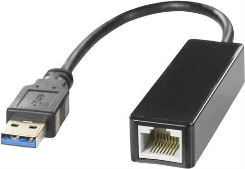 Deltaco USB3-GIGA5, RJ45/USB-A цена и информация | Juhtmed ja kaablid | hansapost.ee