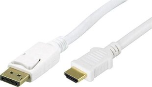 Deltaco DP-3011, DisplayPort, HDMI, 1m hind ja info | Juhtmed ja kaablid | hansapost.ee