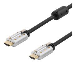 Deltaco HDMI-6120, HDMI, 2m hind ja info | Juhtmed ja kaablid | hansapost.ee