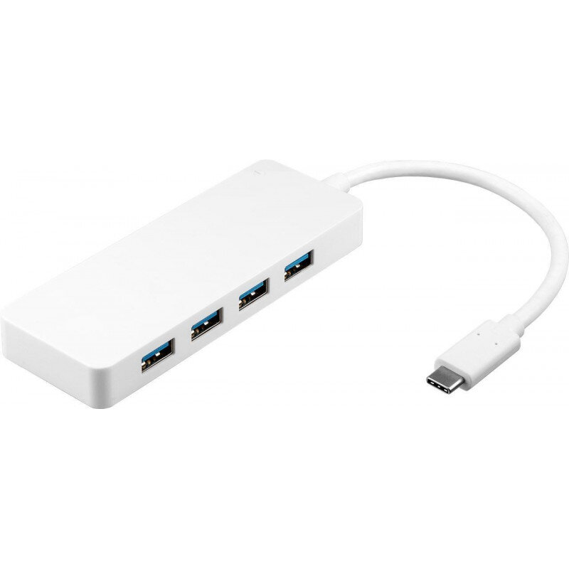 Goobay 4 USB-C multiport adapter 66274 U hind ja info | Juhtmed ja kaablid | hansapost.ee