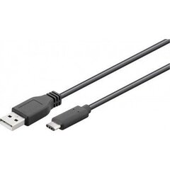 Goobay USB 2.0 cable 1,8 m, Black, USB 2 цена и информация | Кабели и провода | hansapost.ee