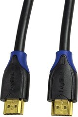 HDMI Kaabel Ethernetiga LogiLink CH0061 Must 1 m hind ja info | Juhtmed ja kaablid | hansapost.ee