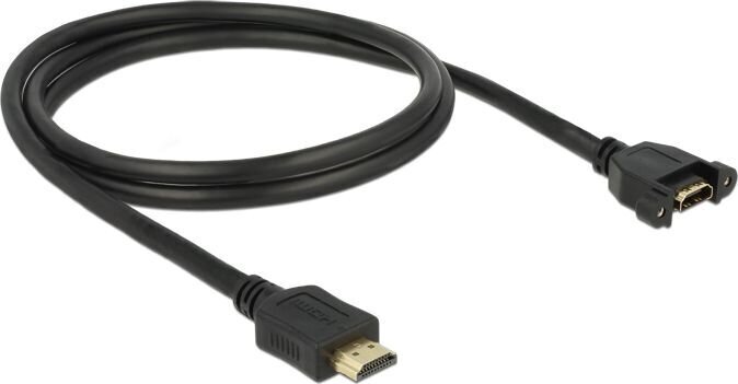 Delock 85102, HDMI, 1 m цена и информация | Juhtmed ja kaablid | hansapost.ee