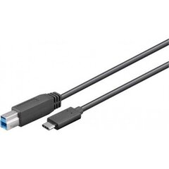 Goobay USB 3.0 cable 67986 1 m, Black цена и информация | Goobay Игровые компьютеры и аксессуары | hansapost.ee