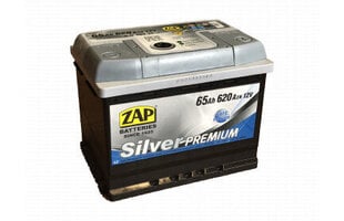 Аккумулятор ZAP Silver Premium 65Ah 620A цена и информация | Аккумуляторы | hansapost.ee