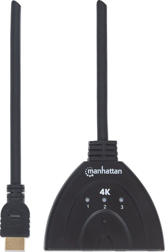 MANHATTAN 207874 цена и информация | USB adapterid ja jagajad | hansapost.ee