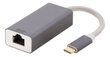Deltaco USBC-GIGA5, USB-C, RJ45, 0.06m цена и информация | USB adapterid ja jagajad | hansapost.ee