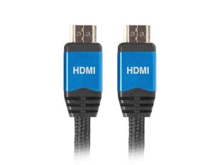 Lanberg CA-HDMI-20CU-0030-BL hind ja info | Juhtmed ja kaablid | hansapost.ee