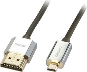 Lindy 41682, HDMI/Micro HDMI, 2 m цена и информация | Кабели и провода | hansapost.ee