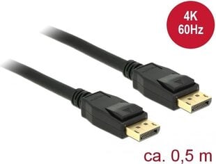 Delock 85506, DP, 50 см цена и информация | Кабели и провода | hansapost.ee