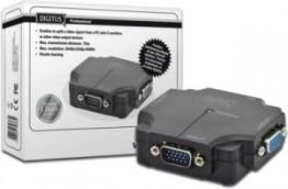 VGA Splitter DIGITUS DS-41120-1 цена и информация | USB adapterid ja jagajad | hansapost.ee