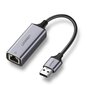 Ugreen MC209 USB 3.0 väline võrguadapter, hall hind ja info | USB adapterid ja jagajad | hansapost.ee