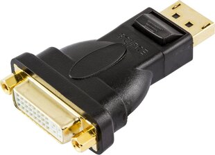 Deltaco DP-DVI, DisplayPort, DVI-D цена и информация | Кабели и провода | hansapost.ee