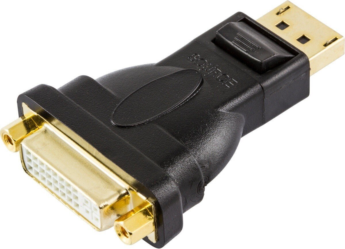 Deltaco DP-DVI, DisplayPort, DVI-D hind ja info | Juhtmed ja kaablid | hansapost.ee