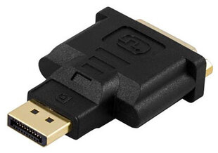 Deltaco DP-DVI, DisplayPort, DVI-D цена и информация | Кабели и провода | hansapost.ee