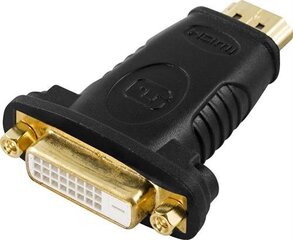 Deltaco HDMI-10, HDMI/DVI-D цена и информация | Кабели и провода | hansapost.ee