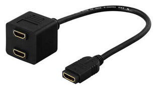 Deltaco HDMI-13, HDMI, 0.1m hind ja info | Juhtmed ja kaablid | hansapost.ee