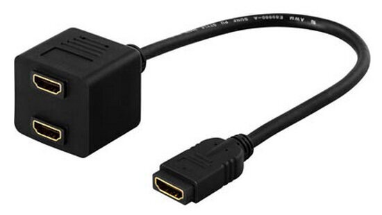 Deltaco HDMI-13, HDMI, 0.1m цена и информация | Juhtmed ja kaablid | hansapost.ee