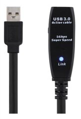 Deltaco USB3-1004, USB-A, USB 2,0, 7m цена и информация | Кабели и провода | hansapost.ee