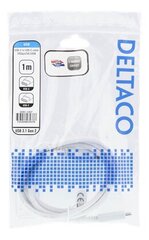 Deltaco USBC-1407, USB-C, 1 м цена и информация | Кабели и провода | hansapost.ee