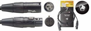 Stagg NDX1.5R-3, XLR, 1.5 м цена и информация | Кабели и провода | hansapost.ee