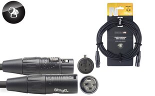 DMX kaabel Stagg REAN XLR/m - XLR/f 10m hind ja info | Stagg Televiisorid ja tarvikud | hansapost.ee