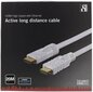 Deltaco HDMI-1201, HDMI, 20 m цена и информация | Juhtmed ja kaablid | hansapost.ee