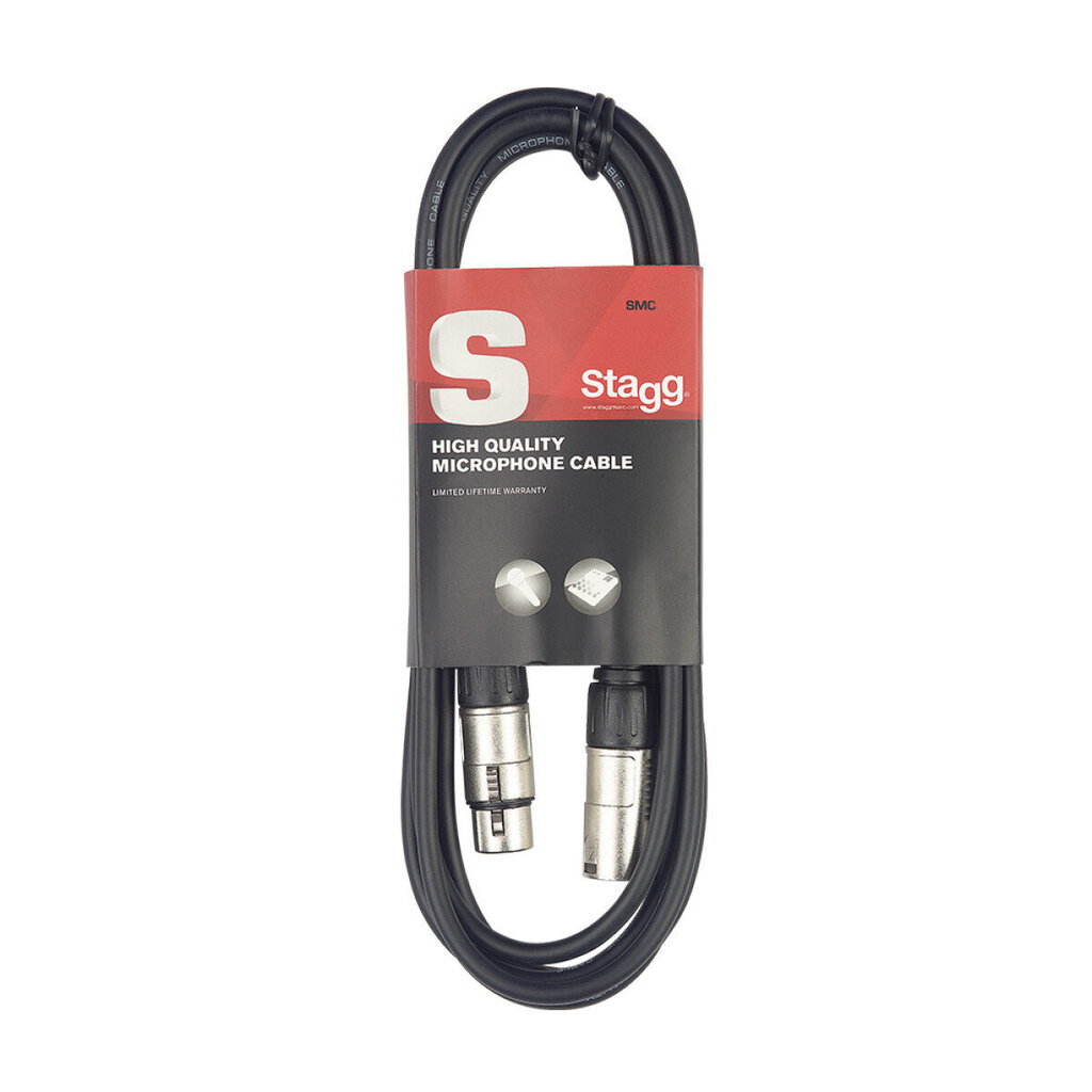 Stagg SMC10, XLR, 10 m hind ja info | Juhtmed ja kaablid | hansapost.ee