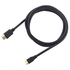 Sbox HDMI-MICRO HDMI 1,4 M/M 2M цена и информация | Кабели и провода | hansapost.ee