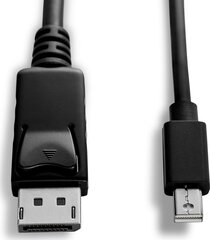V7 V7MDP2DP-6FT-BLK-1E, DisplayPort цена и информация | Кабели и провода | hansapost.ee