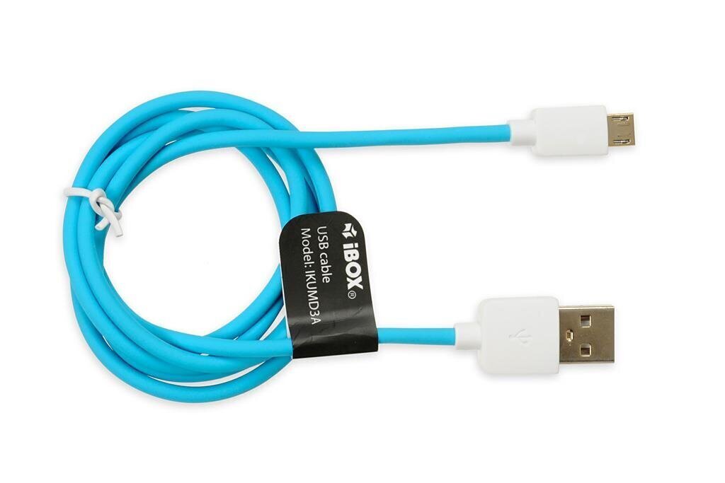 Micro USB kaabel iBox цена и информация | Juhtmed ja kaablid | hansapost.ee
