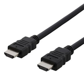 Deltaco HDMI-905, HDMI, 0.5m hind ja info | Juhtmed ja kaablid | hansapost.ee