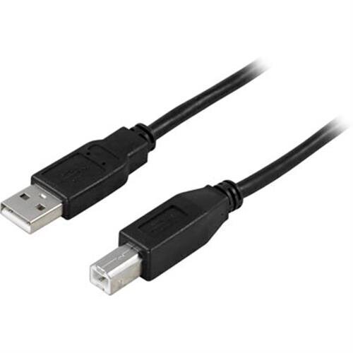 Deltaco USB-250S, USB 2.0, 5m цена и информация | Juhtmed ja kaablid | hansapost.ee