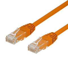 Deltaco TP-603-OR, RJ45, 0.3m hind ja info | Juhtmed ja kaablid | hansapost.ee