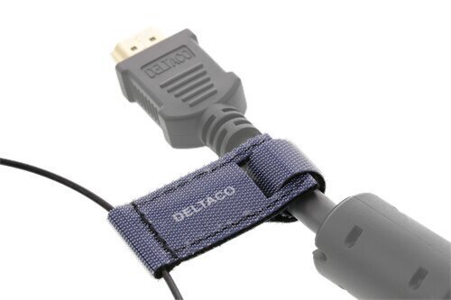 Deltaco HDMI-AR2, HDMI, DVI, USB-C, DisplayPort, Mini DisplayPort цена и информация | Juhtmed ja kaablid | hansapost.ee