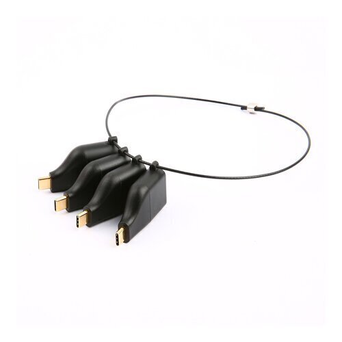 Deltaco USBC-AR1, USB-C/VGA/HDMI цена и информация | Juhtmed ja kaablid | hansapost.ee