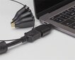 Deltaco USBC-AR1, USB-C/VGA/HDMI цена и информация | Juhtmed ja kaablid | hansapost.ee