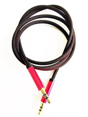 Mocco Textile Premium AUX Cable 3.5 mm -> 3.5 mm 1M red hind ja info | Mocco Televiisorid ja tarvikud | hansapost.ee