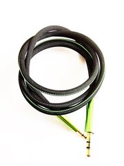 Mocco Textile Premium AUX Cable 3.5 mm -> 3.5 mm 1M Green hind ja info | Mocco Televiisorid ja tarvikud | hansapost.ee