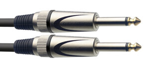 Stagg 6.35mm Jack TS - 6.35mm Jack TS 6m hind ja info | Juhtmed ja kaablid | hansapost.ee