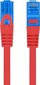 Võrgukaabel Lanberg Patchcord S/FTP CAT.6A 10 m, punane LSZH цена и информация | Juhtmed ja kaablid | hansapost.ee