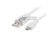 Lanberg CA-USBM-10CC-0010, Micro USB/USB-A, 1 m цена и информация | Juhtmed ja kaablid | hansapost.ee