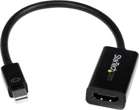 DisplayPort-HDMI Adapter Startech MDP2HD4KS Must hind ja info | Juhtmed ja kaablid | hansapost.ee