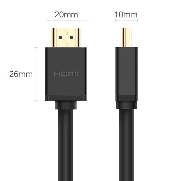 HDMI kaabel Ugreen, 10 m цена и информация | Juhtmed ja kaablid | hansapost.ee