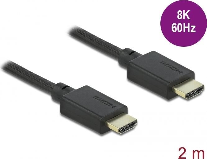 Delock 85388, HDMI, 2 m цена и информация | Juhtmed ja kaablid | hansapost.ee