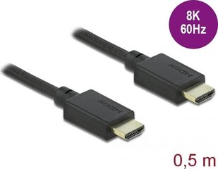 Delock 85386, HDMI, 50 см цена и информация | Кабели и провода | hansapost.ee