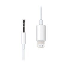 Apple Lightning to 3.5 мм Audio Cable (1.2м) - White - MXK22ZM/A цена и информация | Borofone 43757-uniw | hansapost.ee