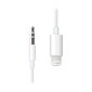 Apple Lightning to 3.5 mm Audio Cable (1.2m) - White - MXK22ZM/A hind ja info | Mobiiltelefonide kaablid | hansapost.ee