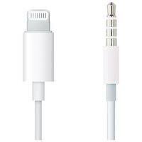 Apple Lightning to 3.5 mm Audio Cable (1.2m) - White - MXK22ZM/A hind ja info | Mobiiltelefonide kaablid | hansapost.ee