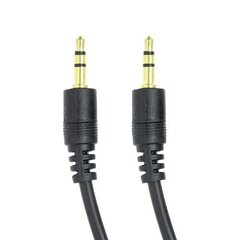 Аудио кабель 3.5 мм, M-M, 1.5 м цена и информация | Кабели и провода | hansapost.ee